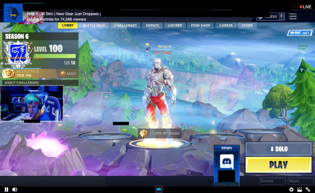 AIM Skin - Influencer Marketing on Twitch